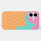 Drippy Waffle Cone Ice Cream Case-Mate iPhone Case (Achterkant (horizontaal))