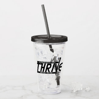 DRIVE Acryltrommel (rook) Acryl Drinkbeker