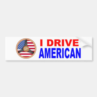 Drive American Bumpersticker