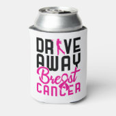 Drive Away Breast Cancer Golfing Golfer Blikjeskoeler (Blikje Achterkant)