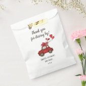 Drive-by Baby shower Bedankzakje (Gezegeld)