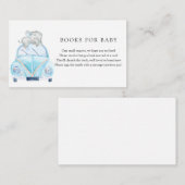 Drive by Baby shower Enclosure Card Informatiekaartje (Voorkant / Achterkant)