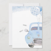 Drive By Baby Shower Invitations for Boys (Dos)