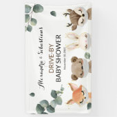 Drive-by baby shower spandoek (Verticaal)