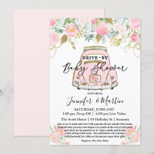 Drive By Baby Shower Virtuele Baby Shower Kaart