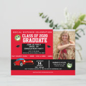 Drive By Party, 2020 Aankondigingen van het afstud (Staand voorkant)