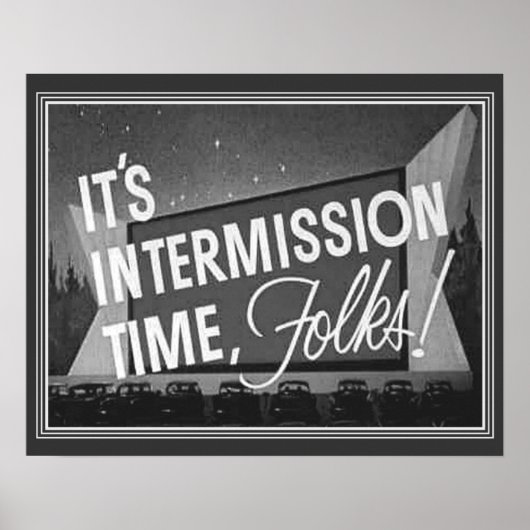 drive-in Poster 16x20 (Voorkant)