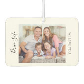 Drive Safe Custom Photo Car Luchtverfrisser (Achterkant)