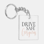 Drive Safe Prachtige Sleutelhanger (Voorkant Links)