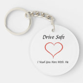 Drive Safe Sleutelhanger (Voorkant)