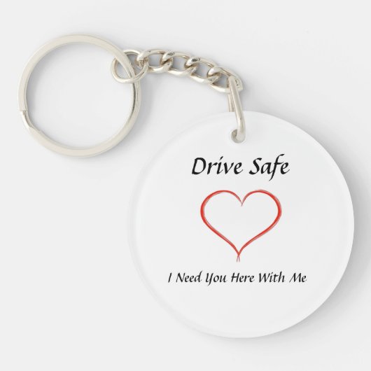Drive Safe Sleutelhanger (Voorkant)