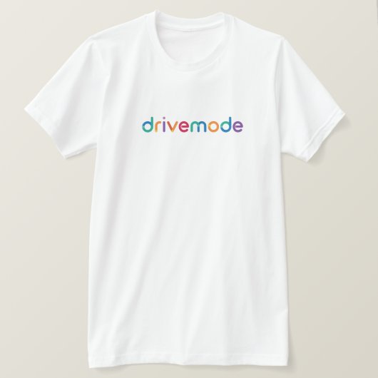 Drivemode Colorful T-shirt (Design voorkant)