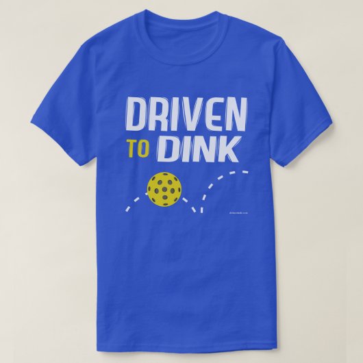 "Driven to Dink" Pickleball Shirt (Design voorkant)
