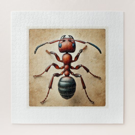 Driver Ant Dorylus 061124IREF223 - Watercolor Legpuzzel (Verticaal)