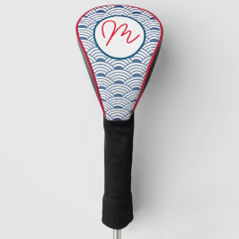 DRIVER GOLF HEAD HOESJE JAPANESE WAVES DIY INTIAL GOLFHEADCOVER