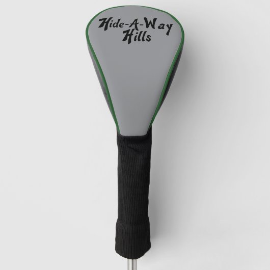 Driver Hoes Golfheadcover (Voorkant)