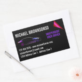 Driver onafhankelijke auto rechthoekige sticker (Envelop)