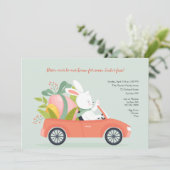 Driving Paasbunny Kaart (Staand voorkant)