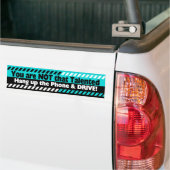 Driving with Cell Phone Bumpersticker (Op Truck)