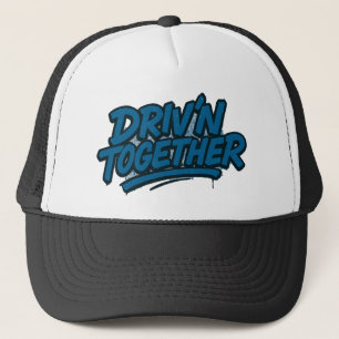 Driv'N Together - Graffiti Stijl Hoed Trucker Pet