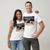 DrkPigs, Pickled pig medeoprichters Paul en Chris T-shirt (Unisex)