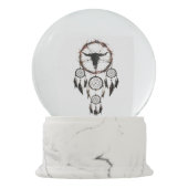 droamcatcher pentagram sneeuwbol (Achterkant)