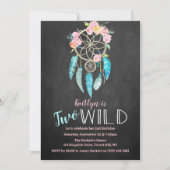 Drocatcher 2 Wild 2e verjaardag Uitnodigingen (Voorkant)