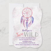 Drocatcher 2 Wild 2e verjaardag Uitnodigingen (Voorkant)