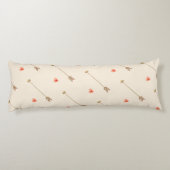 Drocatcher Boho Chic Body Pillow Monogramed Lichaamskussen (Achterkant)