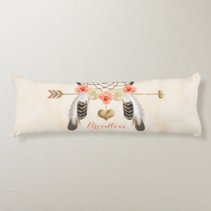 Drocatcher Boho Chic Body Pillow Monogramed Lichaamskussen