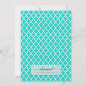 Drocatcher Bridal Shower Invitation 5x7 Boho Kaart (Achterkant)