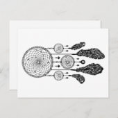 Drocatcher - Briefkaart (wit) (Voorkant / Achterkant)