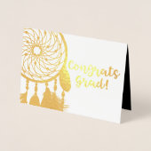 Drocatcher | Gefeliciteerd Afstudeerder! | AFSTUDE Folie Kaarten (Voorkant)