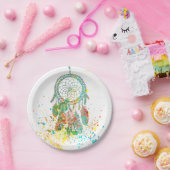 Drocatcher splatter papieren bordje (Feest)