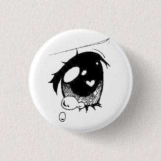 droevig animoog:( mini-toets ronde button 3,2 cm
