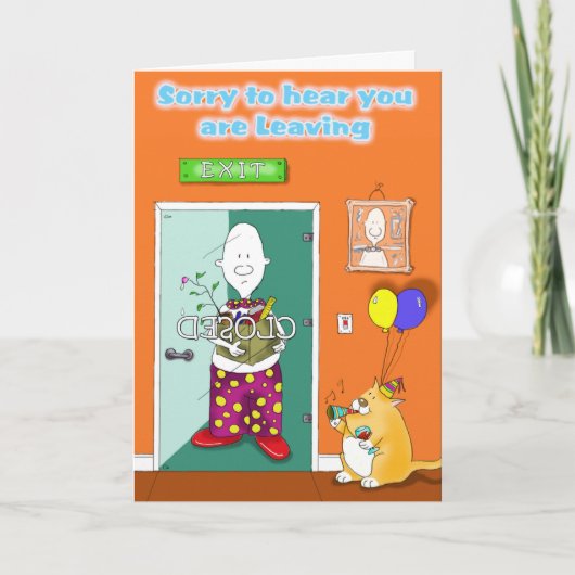 droevig te horen gaat u weg (Voorkant)