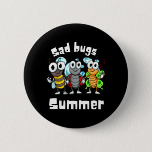 Droevige Bug Zomer Lieveheersbeestje Cottagecore I Ronde Button 5,7 Cm