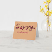 droevige kaarten (Gele Bloem)