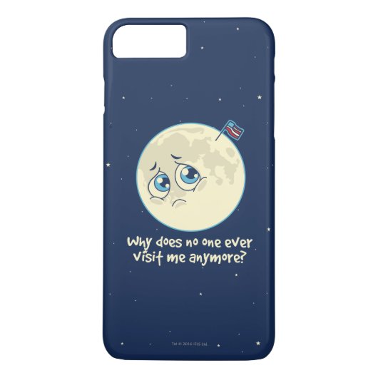 Droevige Maan Case-Mate iPhone Case (Achterkant)