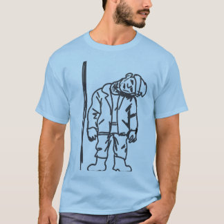 Droevige Neo-Expressionistische Emotionele Figuren T-shirt