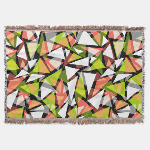 Drog Blanket naadloze geometrische driehoeken vorm Deken