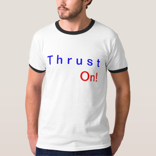 Drog op T-shirt (Voorkant)