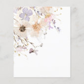 Droge bloemen flyer (Achterkant)