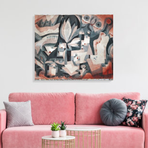 Droge Koeltuin   Paul Klee   Canvas Afdruk