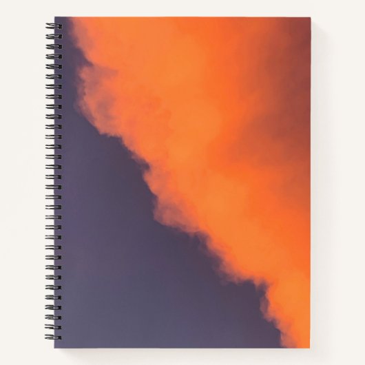 Droge, magische wolken in droomachtige, magische k notitieboek (Voorkant)