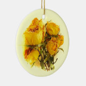 Droge Rozen Keramisch Ornament (Rechts)