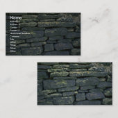 Droge steenwand visitekaartje (Voorkant / Achterkant)