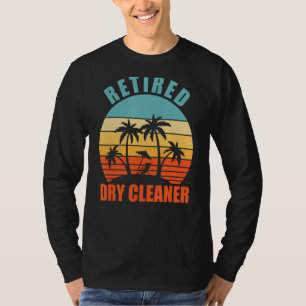 Droge wasmachine, droog reinigen, Happy Retireme T-shirt