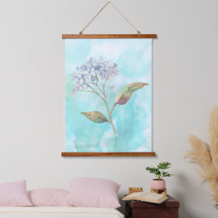 Droge Waterverf Hydrangea Hangend Wandkleed