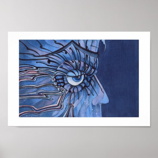 Drogen in de wind poster (Voorkant)